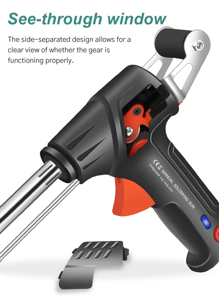 Electric Welding Tool | 2-in-1 Welder with Rapid 20s Heat-Up | Ergonomic Design for Efficient Welding and Cutting
