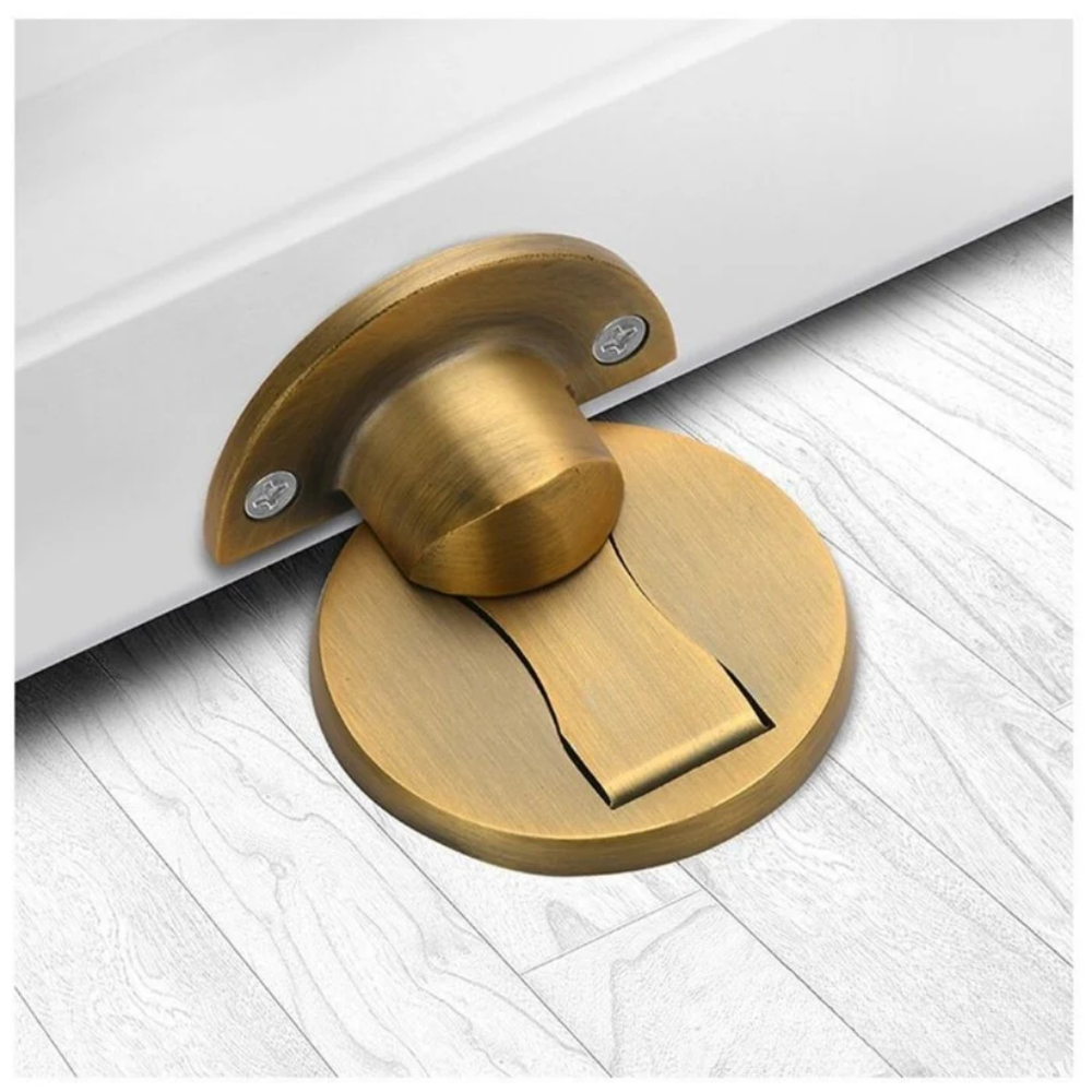 Deurstop Magnetisch RVS 304 Zilver Zwart Goud Wand Montage Deurvastzetter Deurbuffer Magneet Deurstophouder | Sansoti