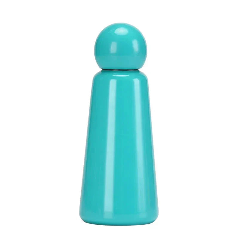 Thermosfles 500ml RVS Dubbelwandig Geïsoleerd Tweekleurig Design Drinkfles Waterfles Sport Lekvrij Outdoor | Sansoti