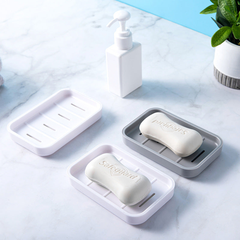 Wandmontage Zeephouder met Draineersysteem & Zelfklevende Bevestiging – Hygiënisch Badkameraccessoire in Beige, Wit, Groen & Grijs | Sansoti