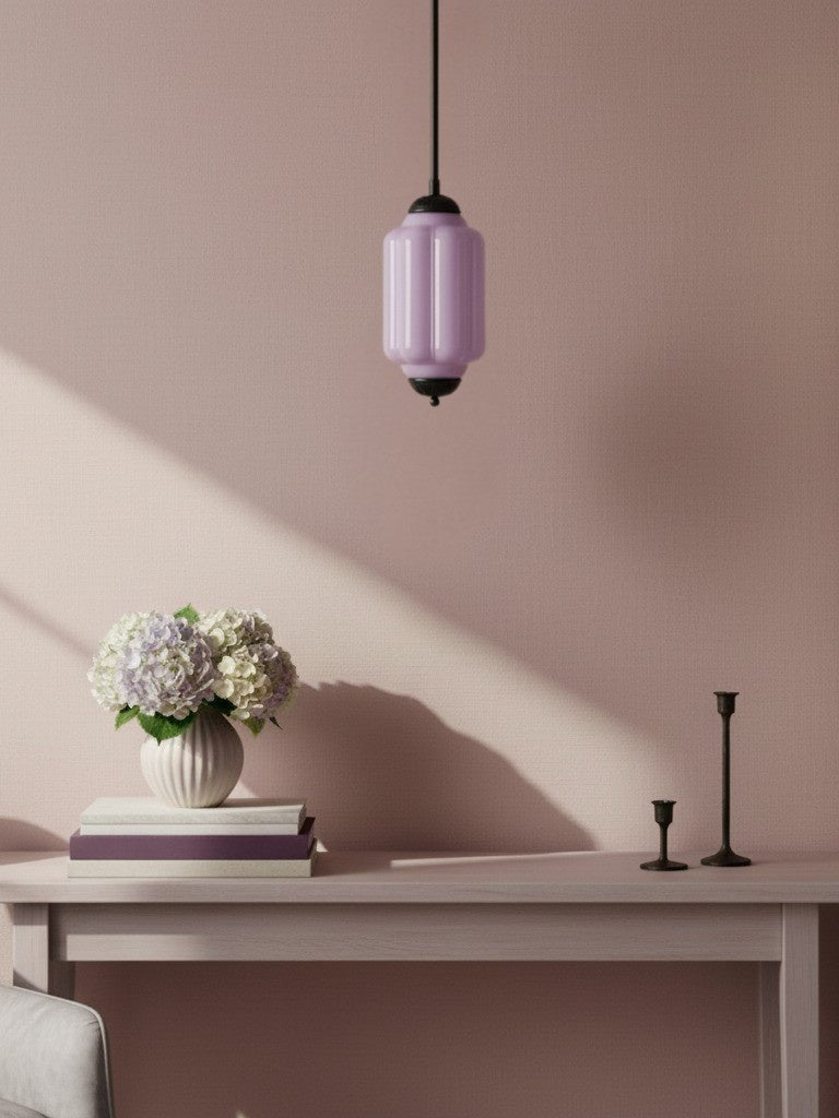 Vintage Glazen Hanglamp met Nostalgische Uitstraling – Verfijnde Verlichting voor Eetkamer en Keuken | Sansoti