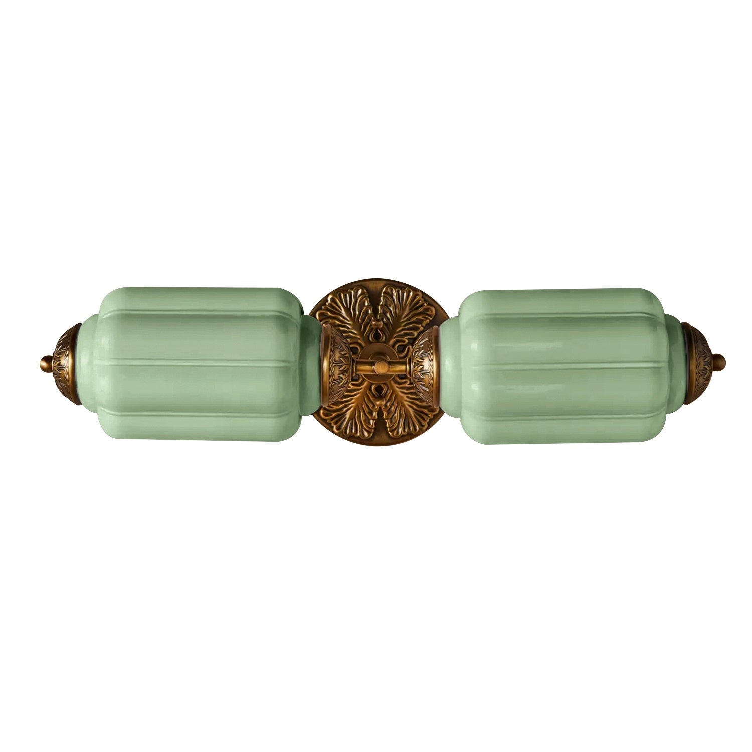 Vintage Glazen Wandlamp Horizontaal Model Eloise Lichtbron voor Woonkamer en Gang | Sansoti