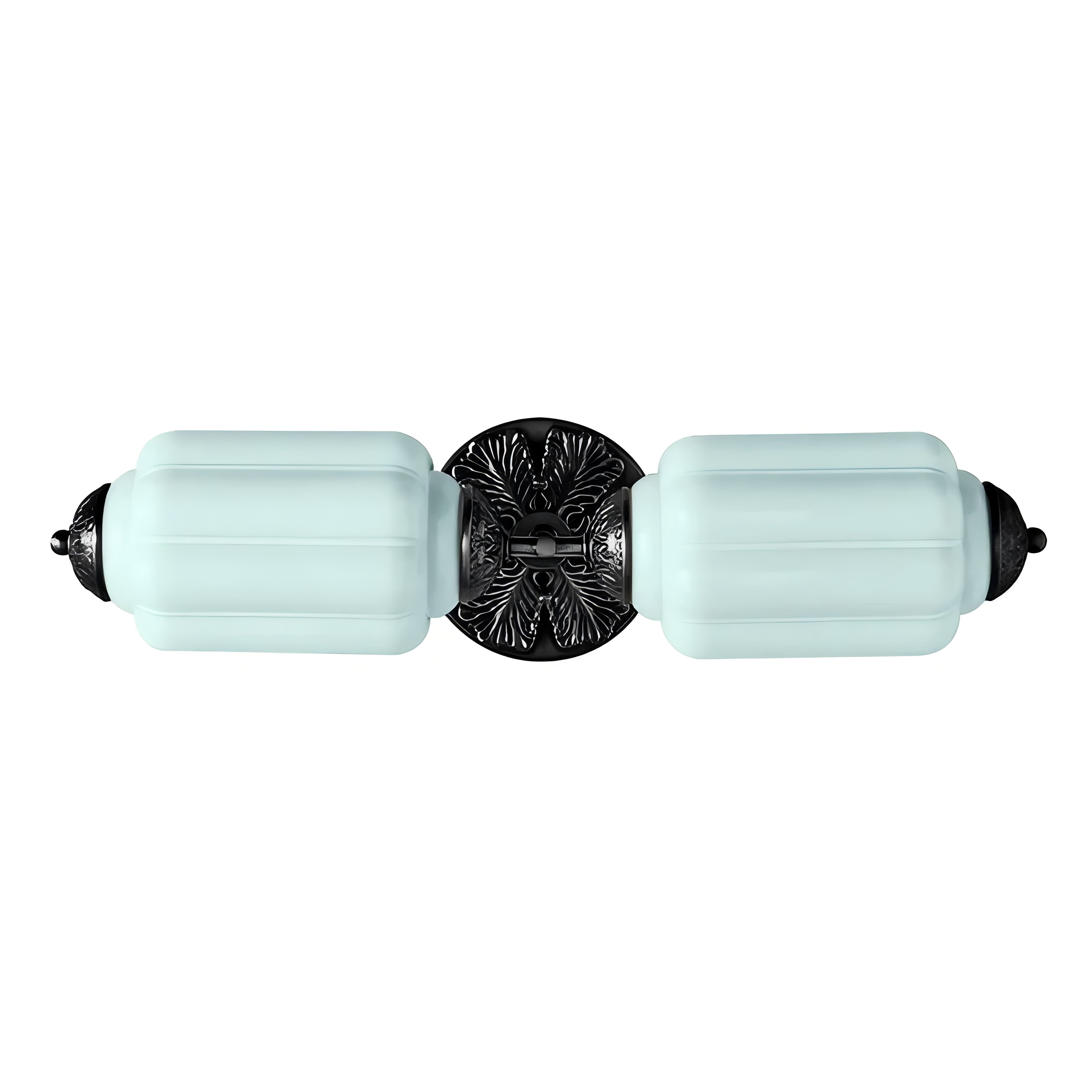 Vintage Glazen Wandlamp Horizontaal Model Eloise Lichtbron voor Woonkamer en Gang | Sansoti
