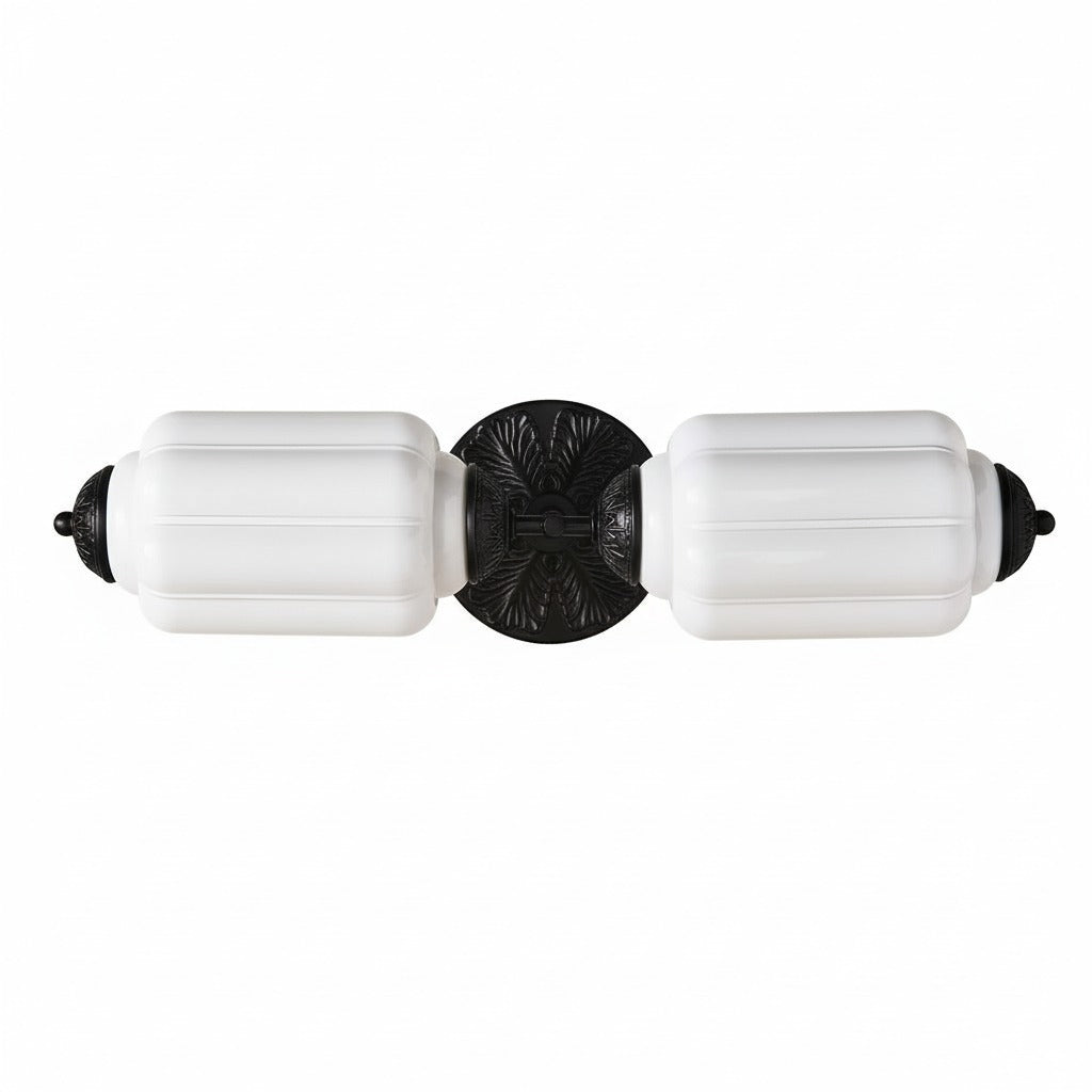 Vintage Glazen Wandlamp Horizontaal Model Eloise Lichtbron voor Woonkamer en Gang | Sansoti