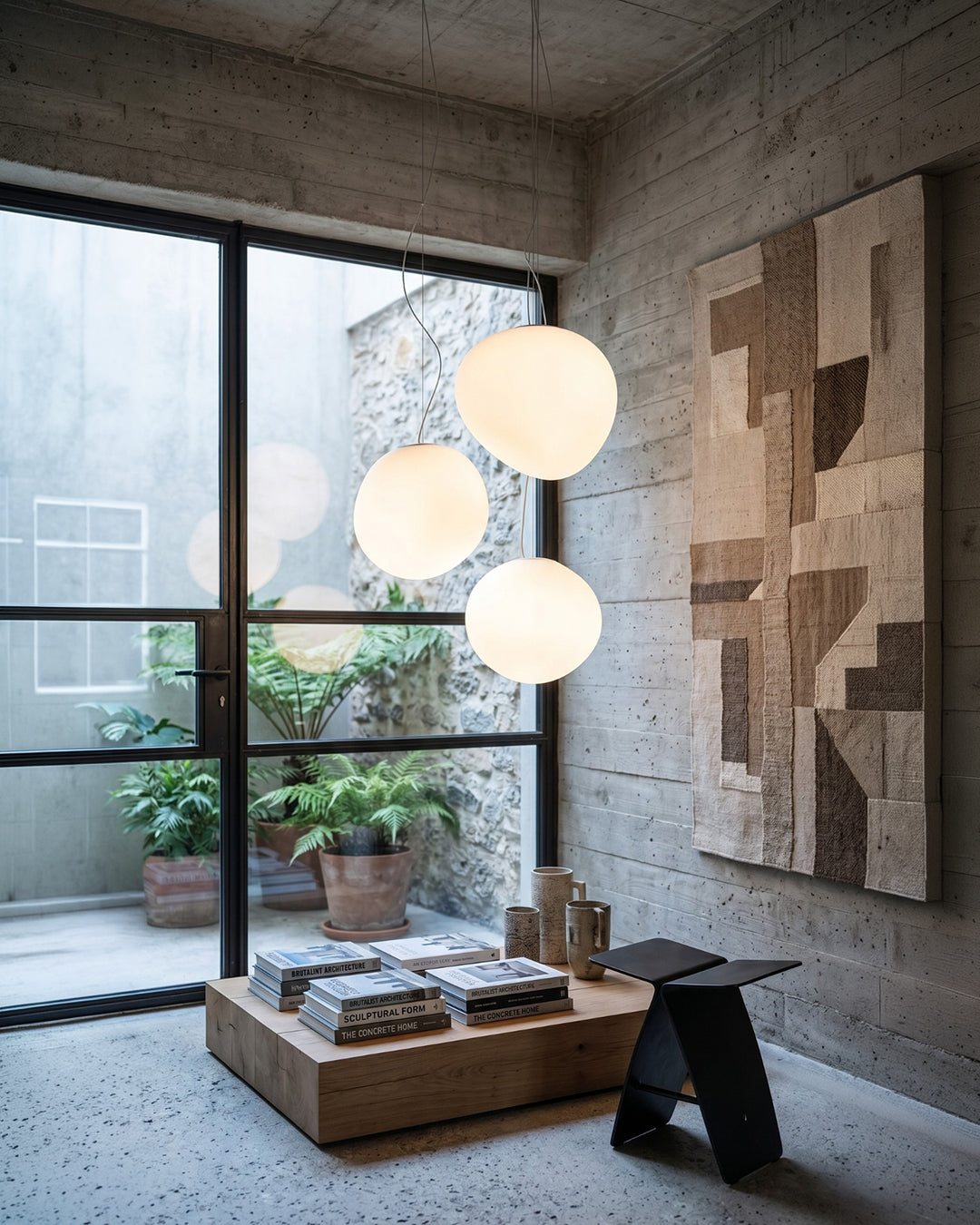 Glazen Hanglamp Melkwit Mondgeblazen – Modern Minimalistisch Design met Zacht Licht voor Eetkamer en Woonkamer – 3 Maten Beschikbaar – Warm Wit 3000K | Sansoti