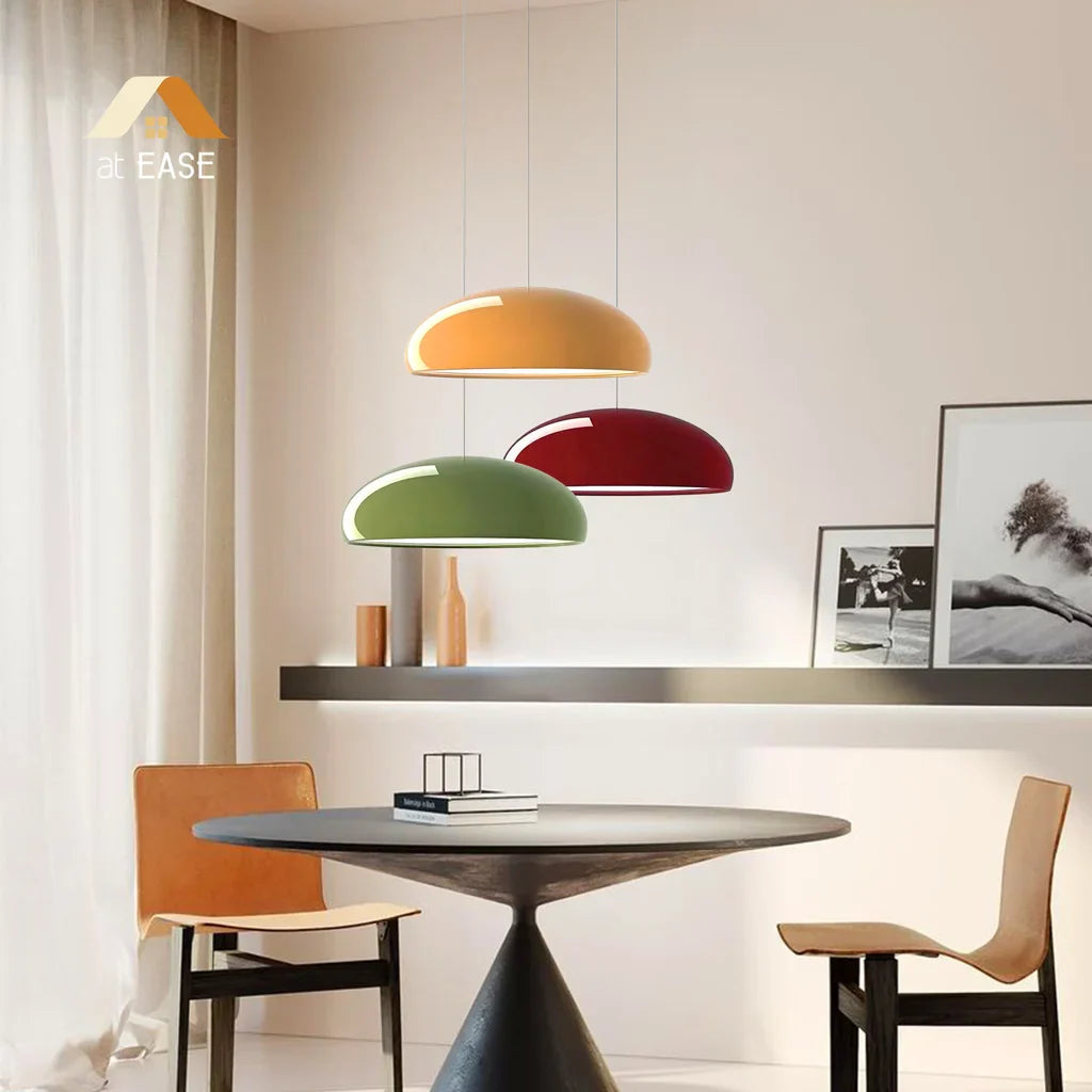 Design Hängeleuchte mit Metallschirm – Moderne LED Beleuchtung in Farben | Restfield