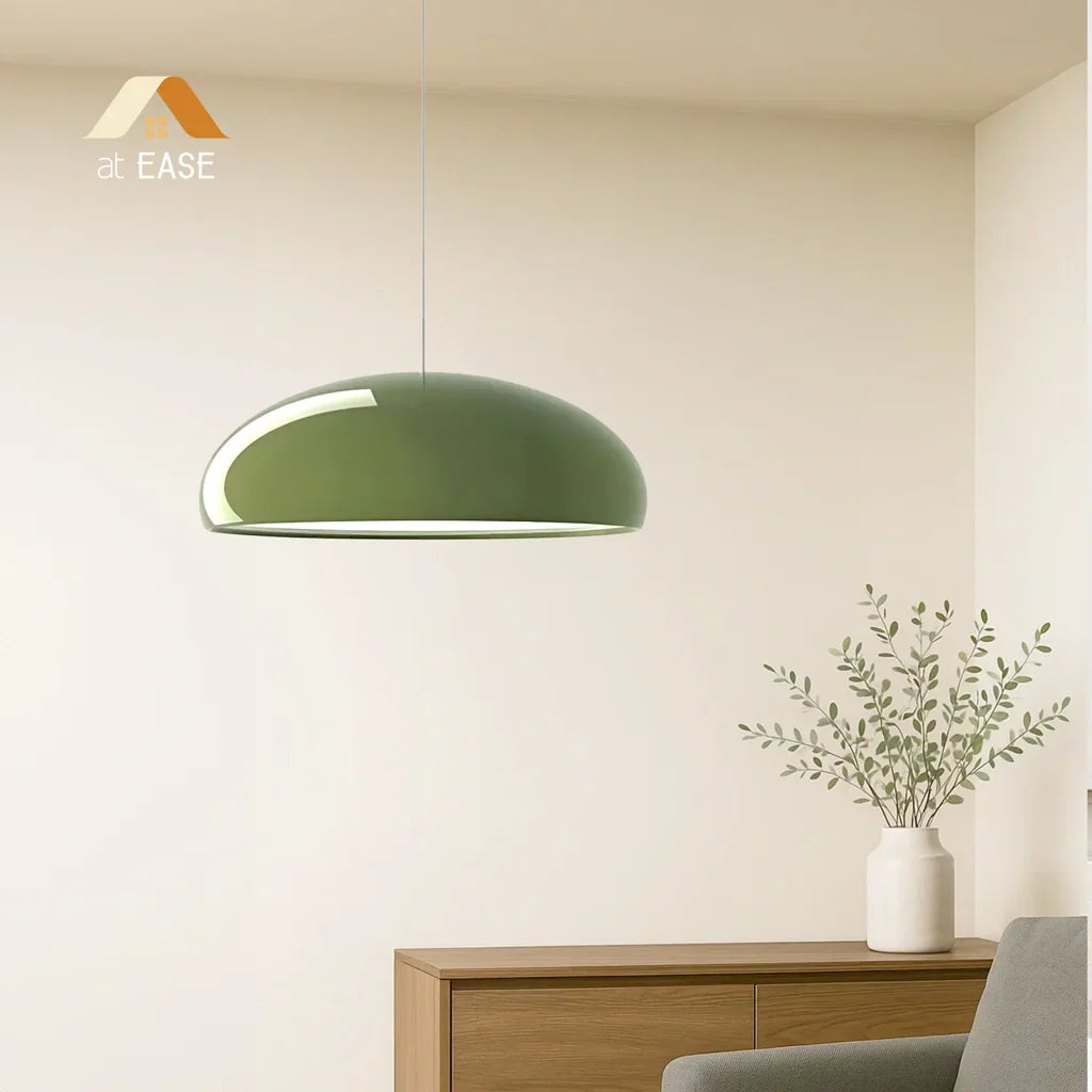 Design Hängeleuchte mit Metallschirm – Moderne LED Beleuchtung in Farben | Restfield
