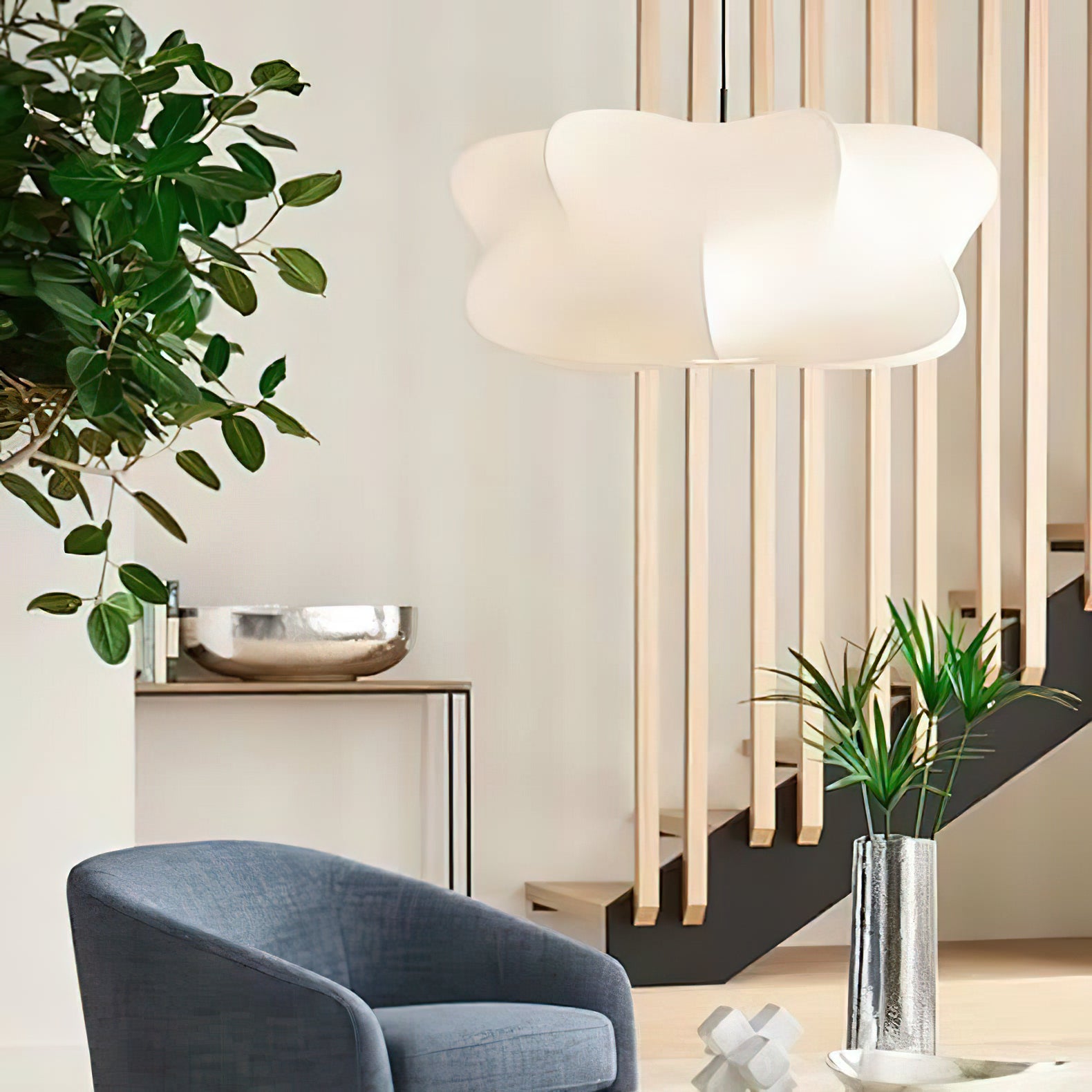 Zijden Cocon Hanglamp – 3 Formaten Organische Sfeerverlichting | Sansoti