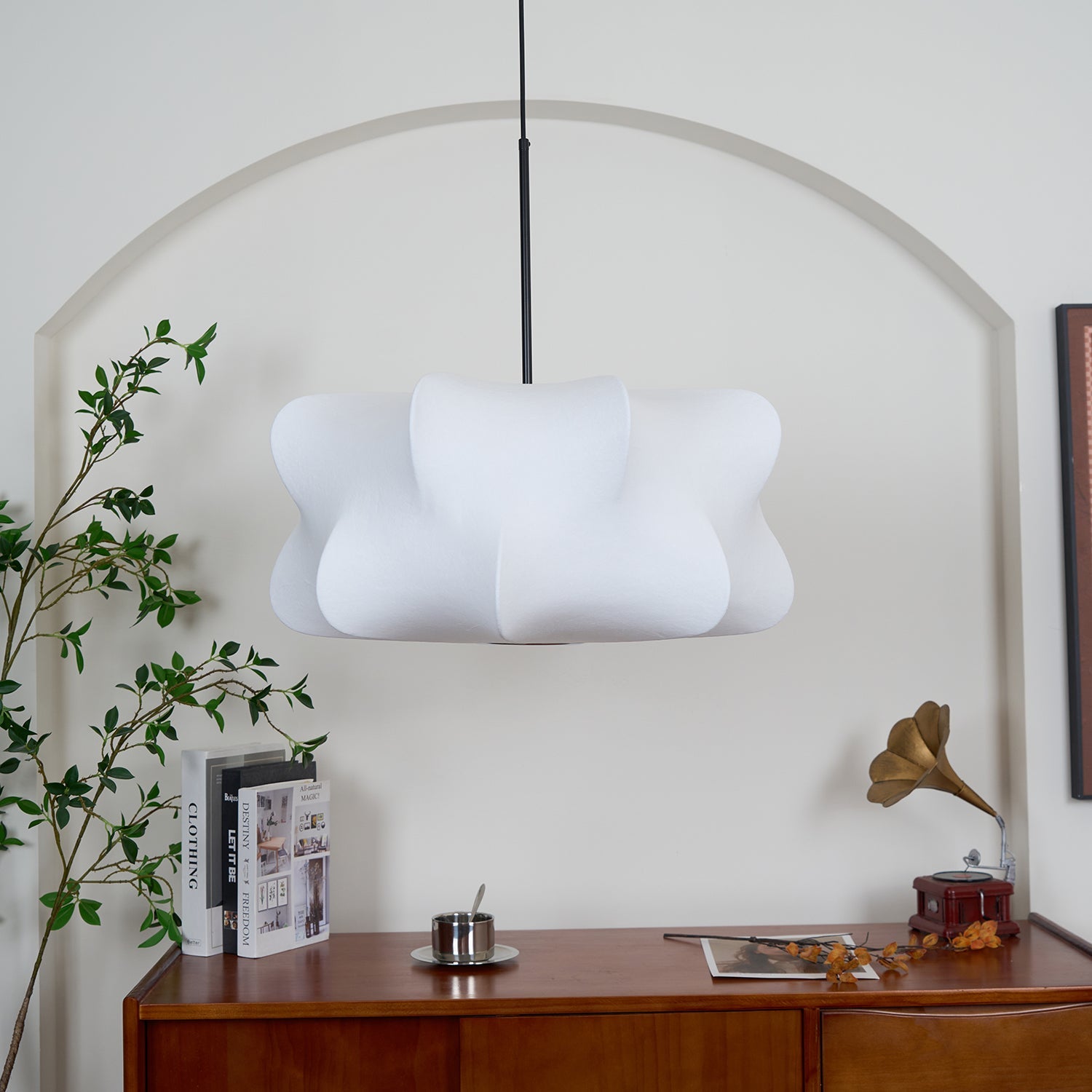 Zijden Cocon Hanglamp – 3 Formaten Organische Sfeerverlichting | Sansoti