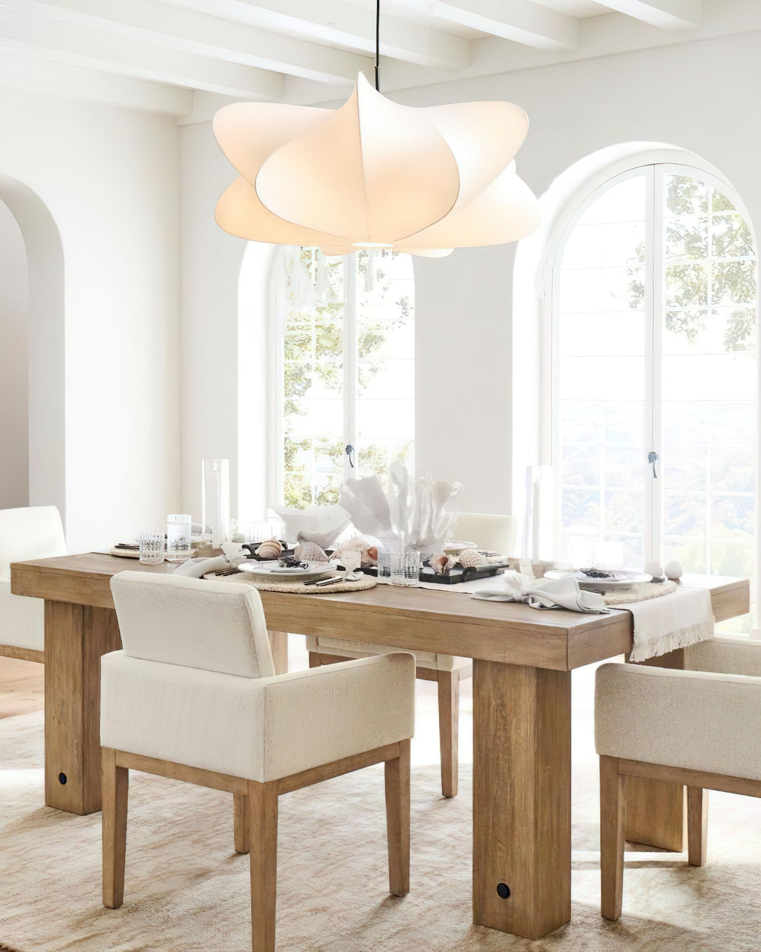 Zijden Cocon Hanglamp – 3 Formaten Organische Sfeerverlichting | Sansoti