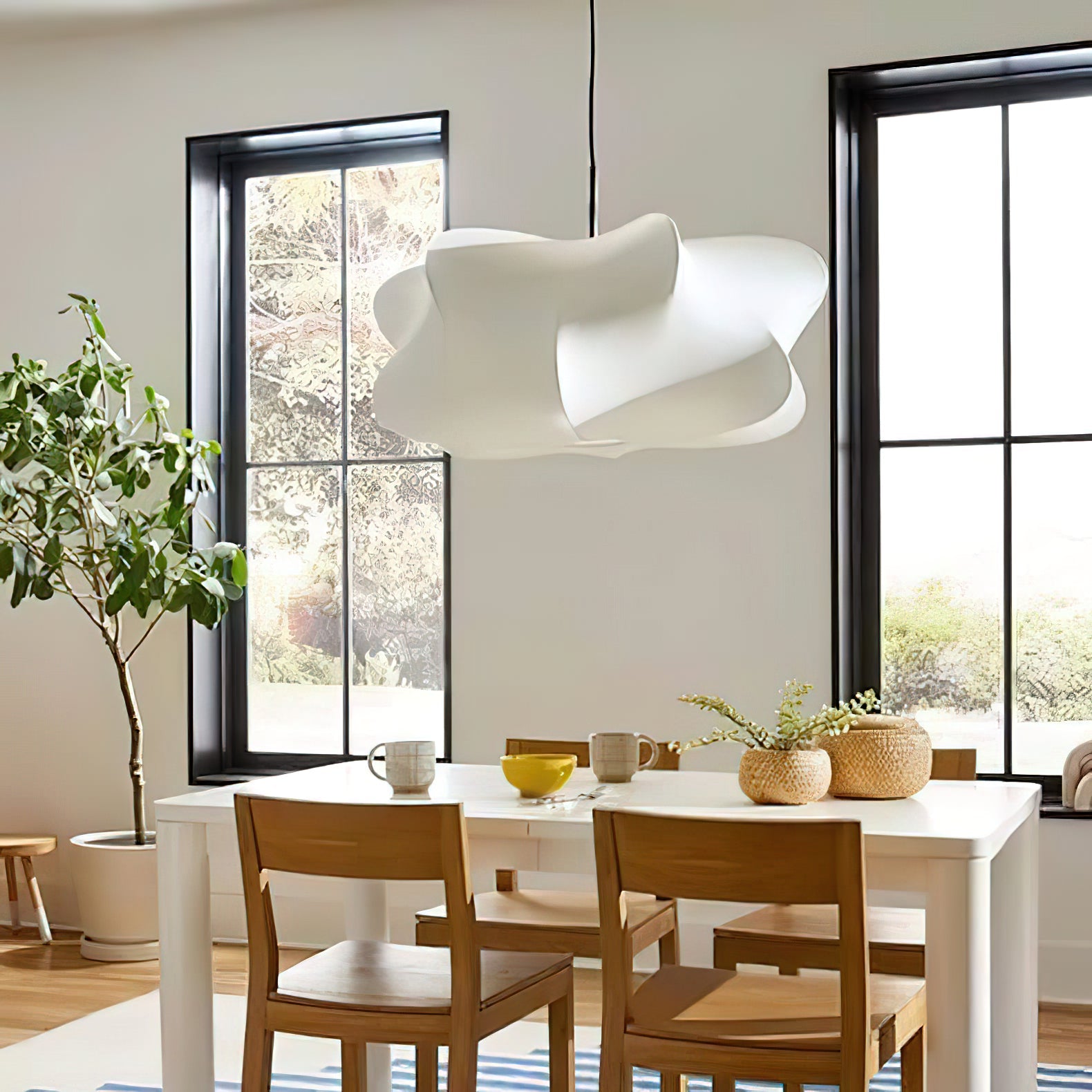 Zijden Cocon Hanglamp – 3 Formaten Organische Sfeerverlichting | Sansoti