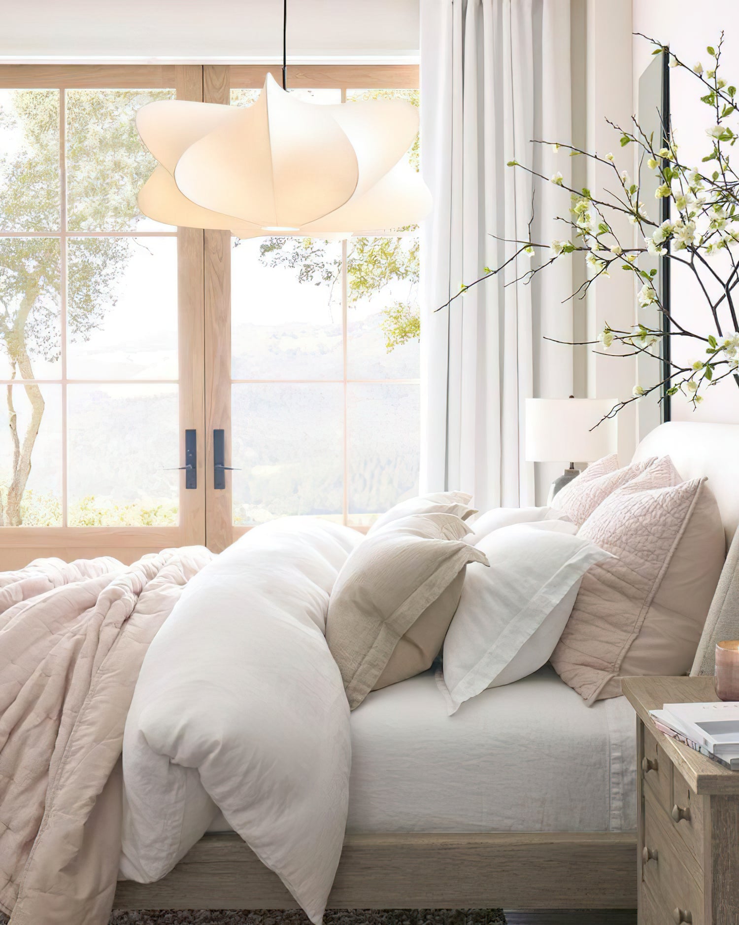 Zijden Cocon Hanglamp – 3 Formaten Organische Sfeerverlichting | Sansoti