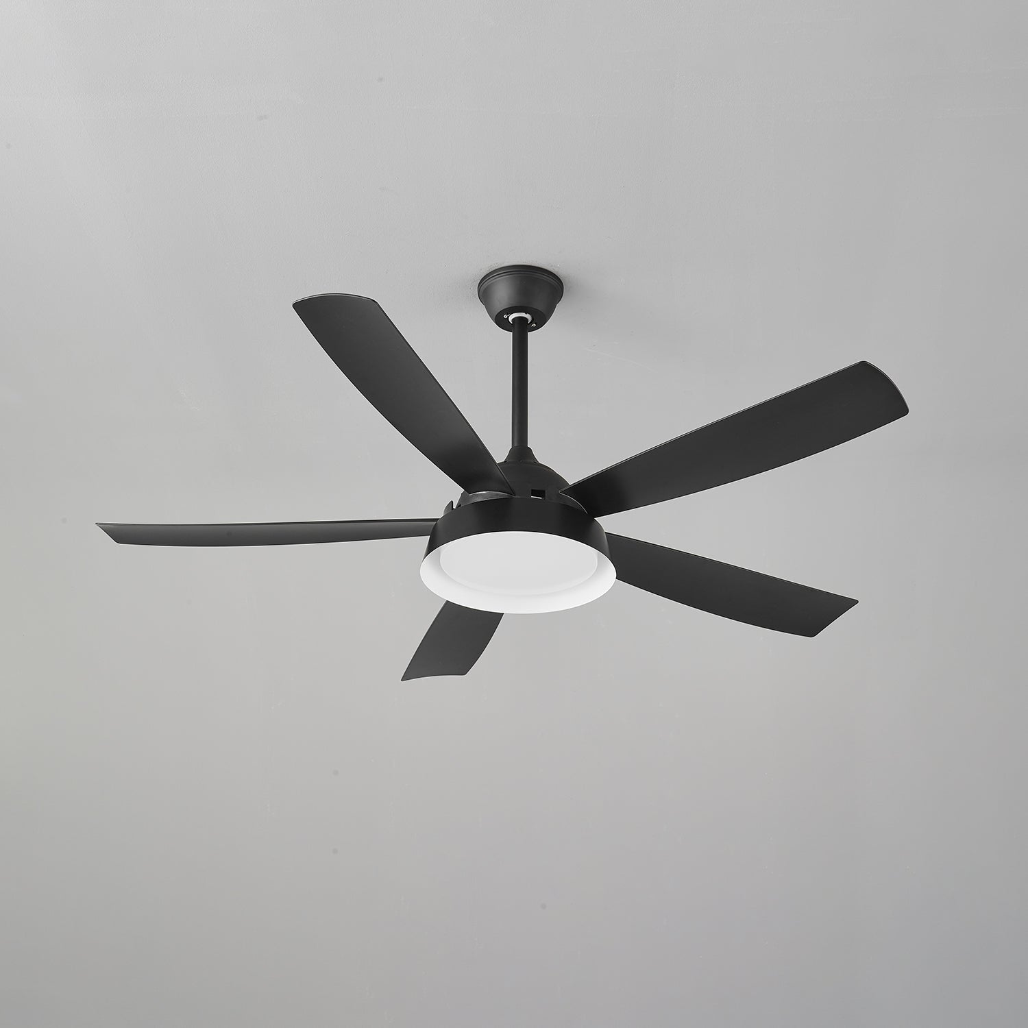 Ceiling Fan with Lighting Wood Effect 142cm - Quiet & Energy Efficient | Sansoti