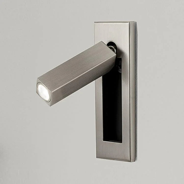 Wandleuchte LED Einbau Minimalistisch Aluminium Schlafzimmer Leselampe Schalter Modern | Restfield