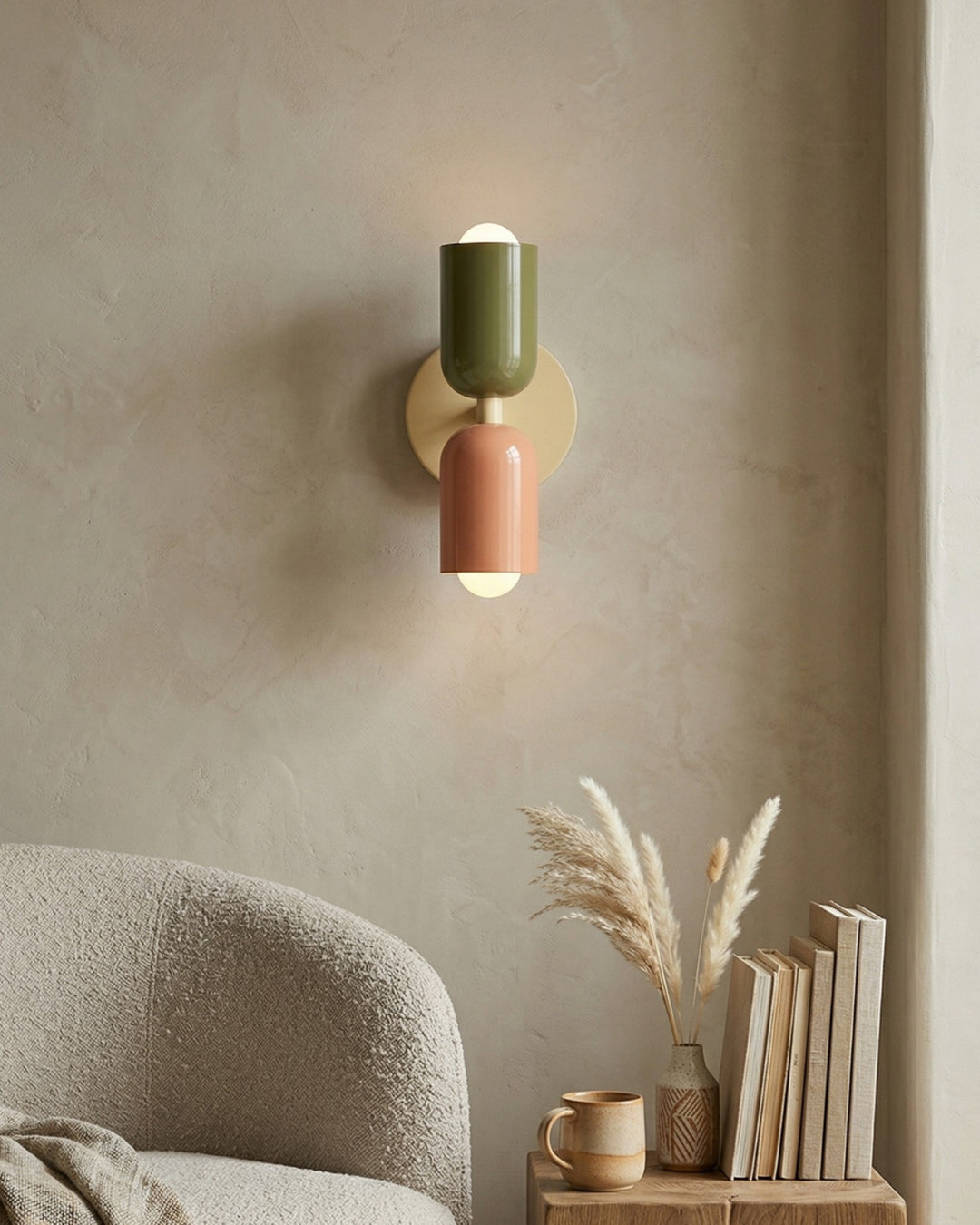 Metalen Wandlamp met Tweevoudige Lichtstraal – Scandinavische Design Verlichting voor Moderne Interieurs | Sansoti