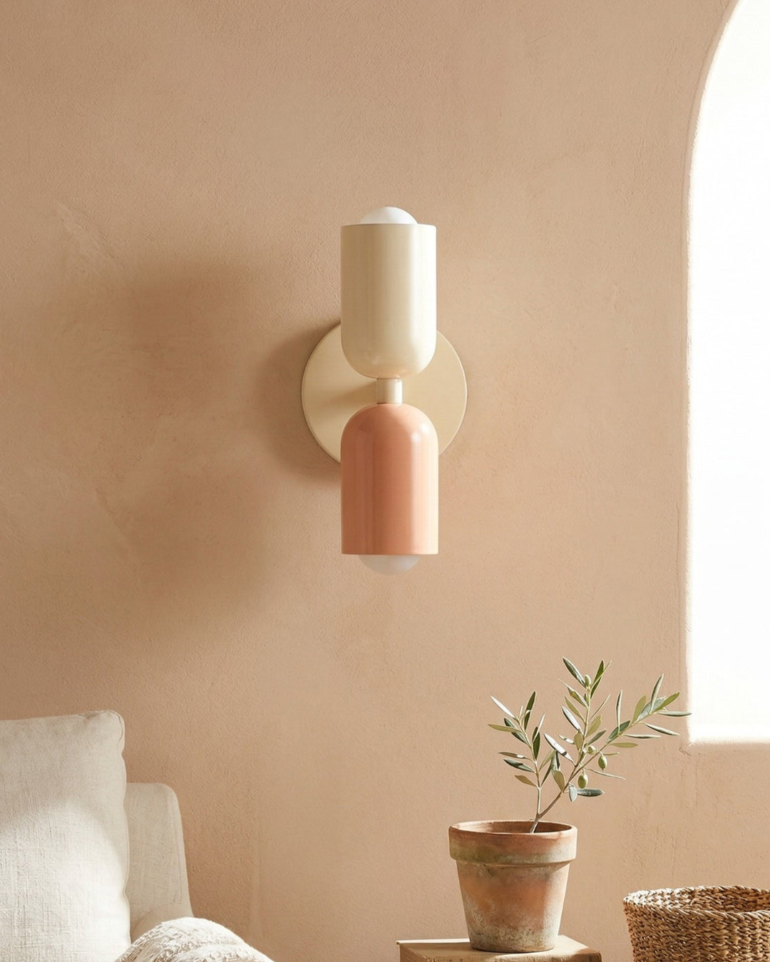 Metalen Wandlamp met Tweevoudige Lichtstraal – Scandinavische Design Verlichting voor Moderne Interieurs | Sansoti
