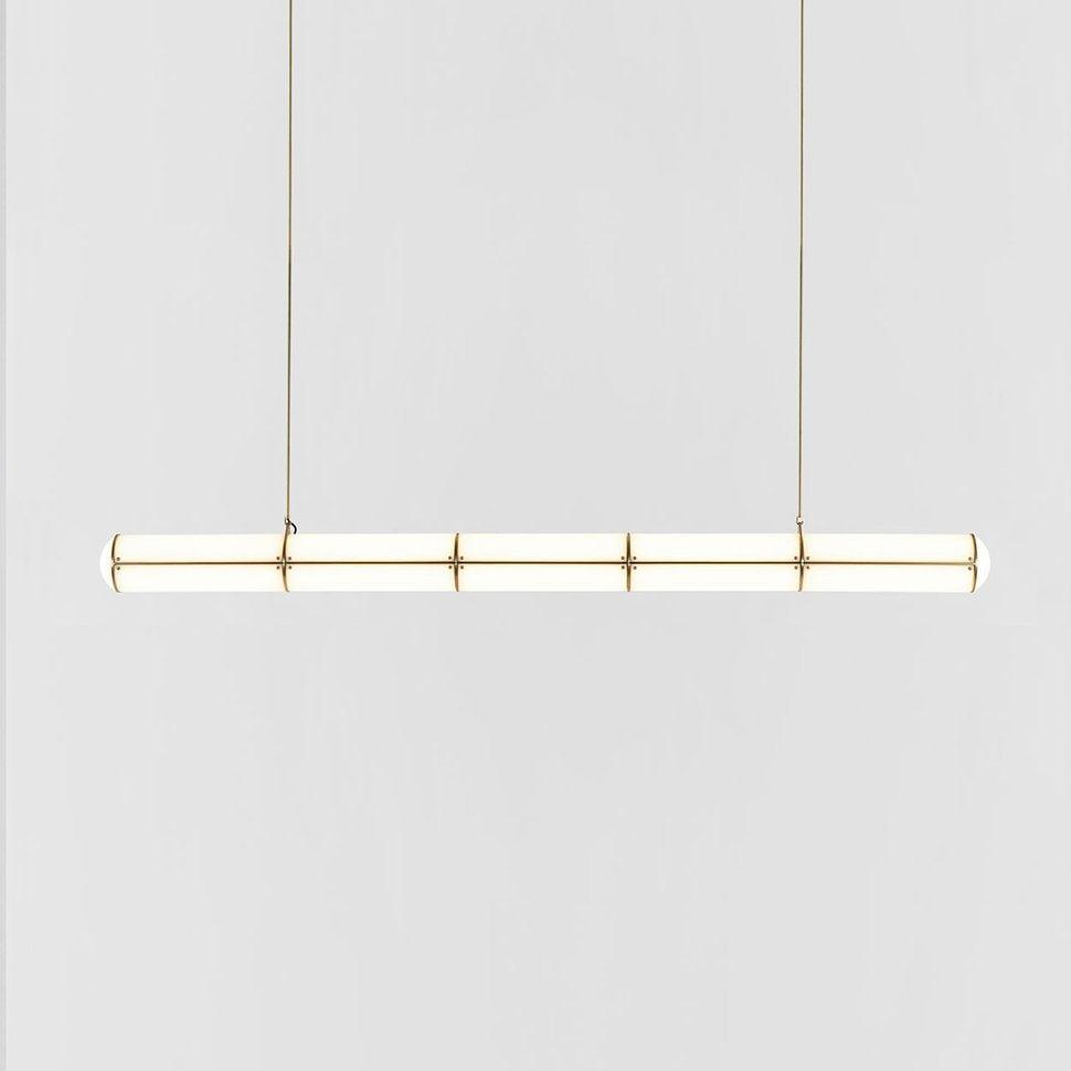 Eindloze Cilindrische Hanglamp Moderne Lineaire Verlichting voor Eettafel en Woonkamer Geïntegreerde LED Zwevende Lichtlijn Architectonische Verlichting | Sansoti