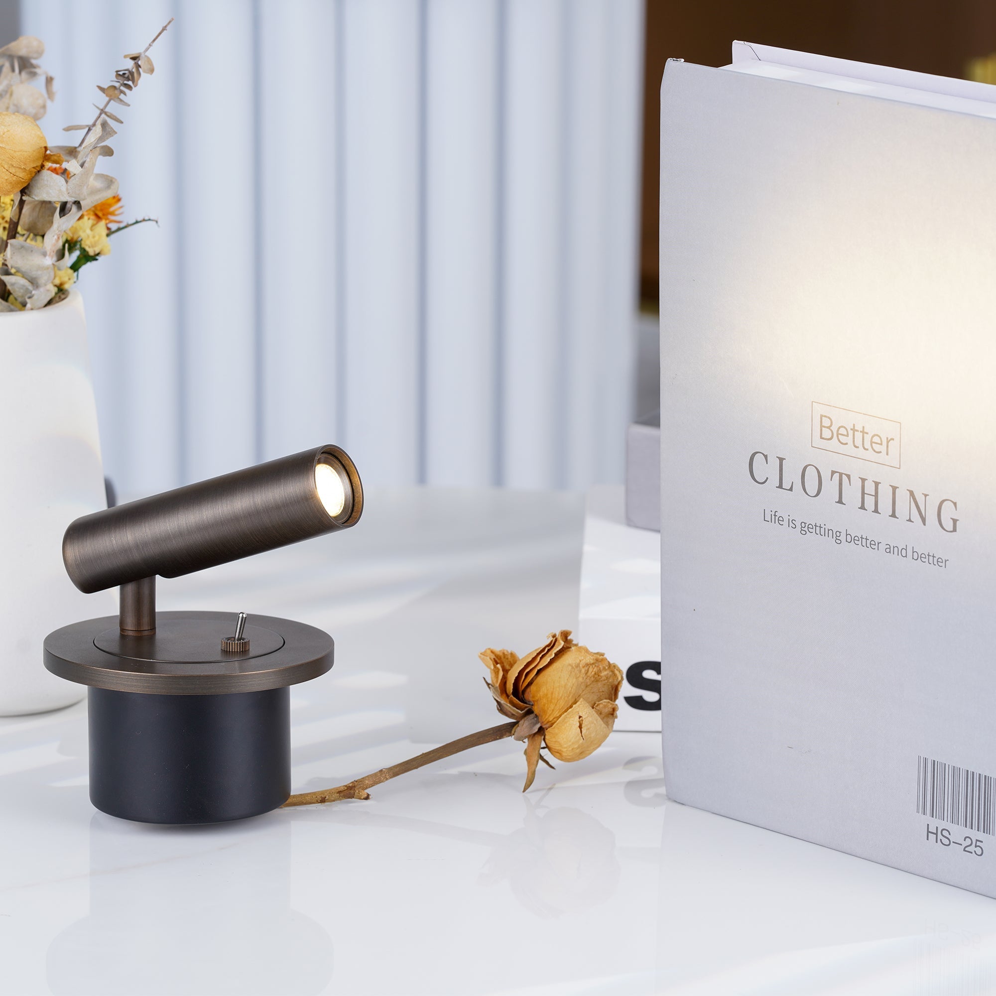 Lune Lampe de Lecture Applique LED Réglable Noir Chambre Lampe de Lecture Moderne Éclairage Lampe Murale de Lit Dimmable Lumière Orientable | Restfield