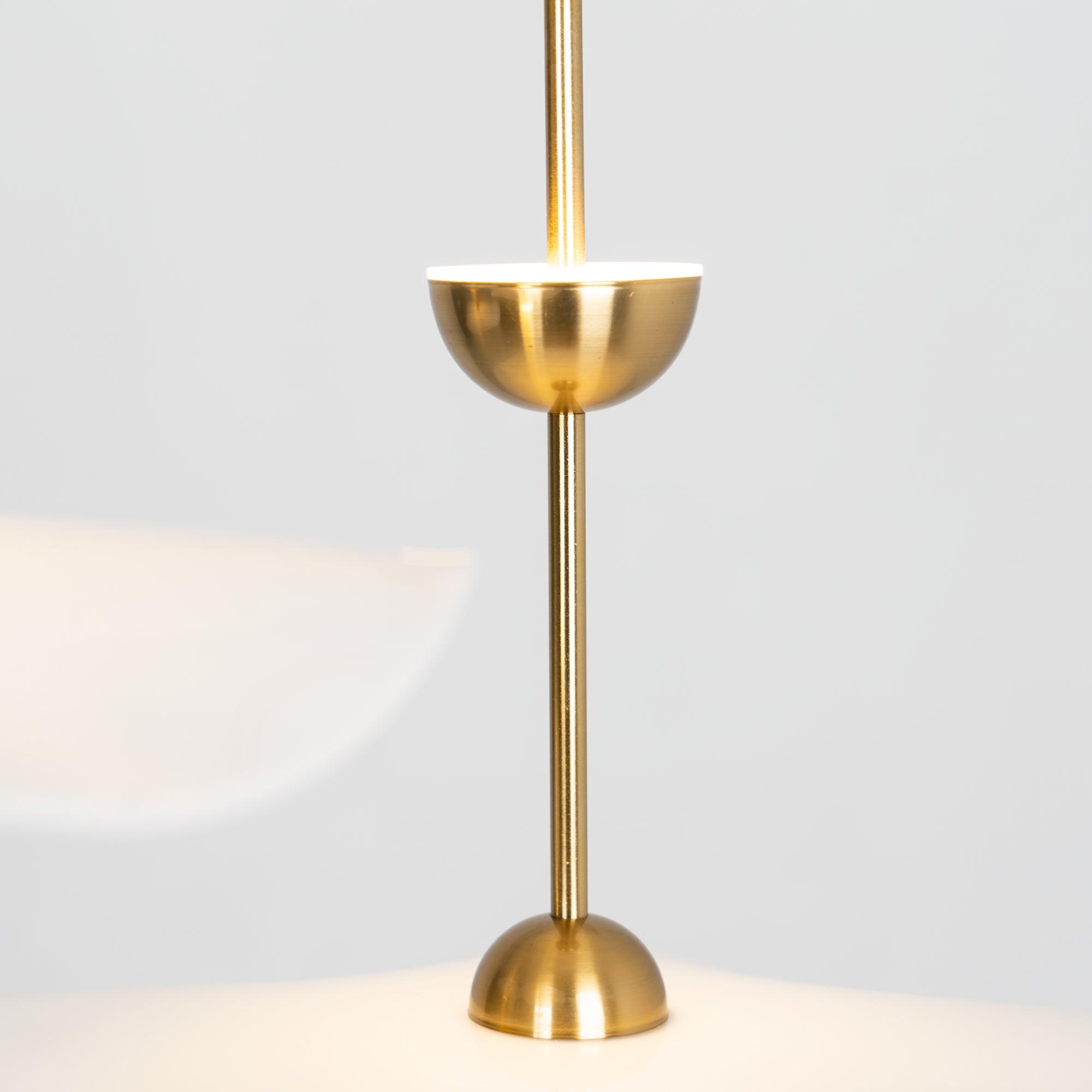 Dubbele Biscuit Hanglamp Wit Goud Rond Opaalwit Acryl Kap Design Verlichting Decoratief voor Woonkamer Eethoek Slaapkamer Modern Scandinavisch Interieur | Sansoti