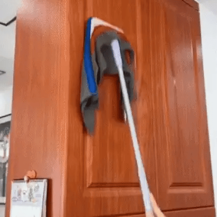Draaibare Vlakke Dweil met Handsfree Wisselsysteem voor Hygiënisch Schoonmaken | Sansoti