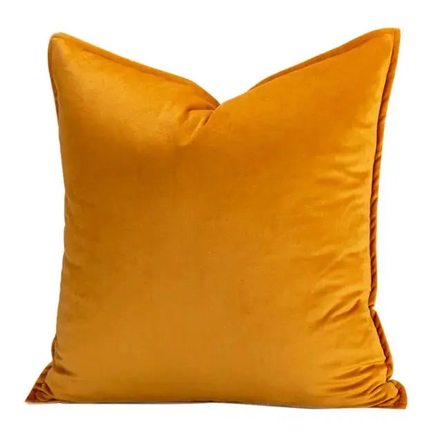 Kussenhoes Velvet 45x45 Beige Fluweel Sierkussen Woonkamer Slaapkamer Decoratief Zacht Met Rits | Sansoti