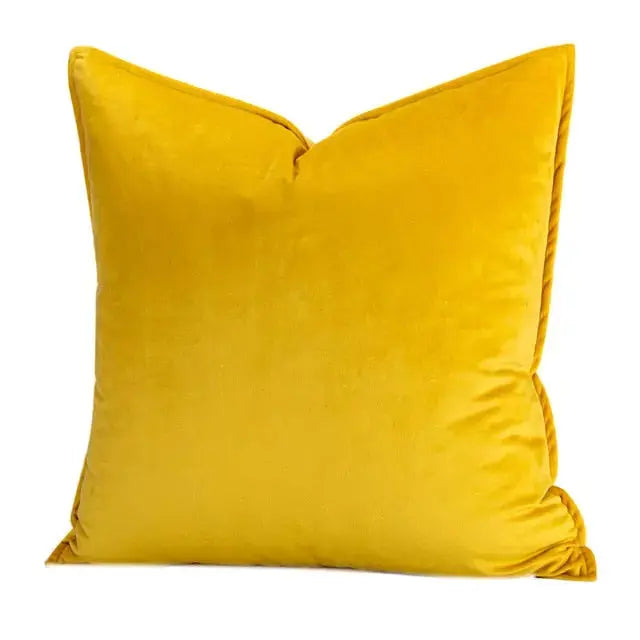 Kussenhoes Velvet 45x45 Beige Fluweel Sierkussen Woonkamer Slaapkamer Decoratief Zacht Met Rits | Sansoti