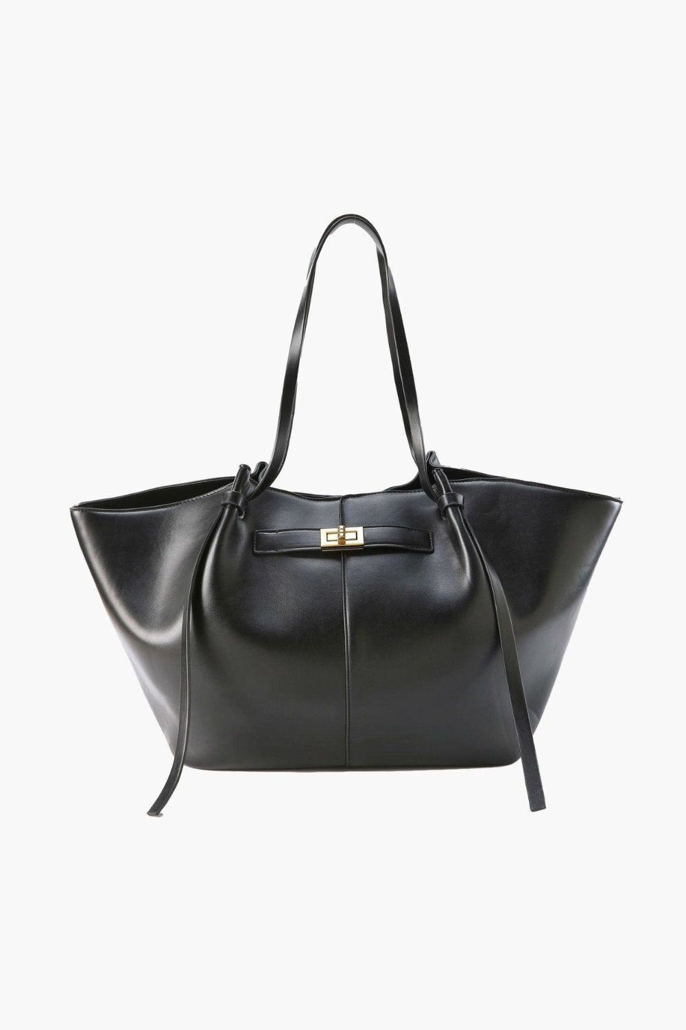 Ruime Shopper Tas met Metalen Sluiting en Comfortabele Schouderhengsels voor Dagelijks Gebruik en Boodschappen | Sansoti