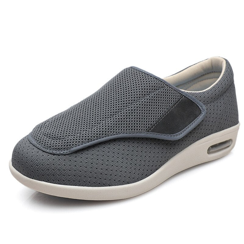 Chaussures ajustables extra larges pour pieds sensibles avec semelle intérieure amovible et fermeture auto-agrippante pointure 36-46 | Sansoti