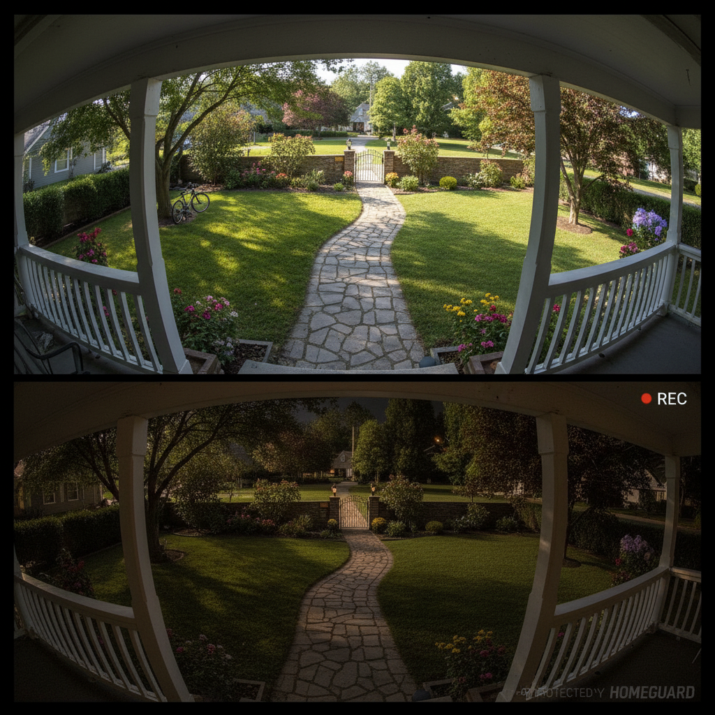 Caméra de sécurité Wi-Fi compacte avec vision nocturne et Full HD 1080p pour intérieur | Restfield