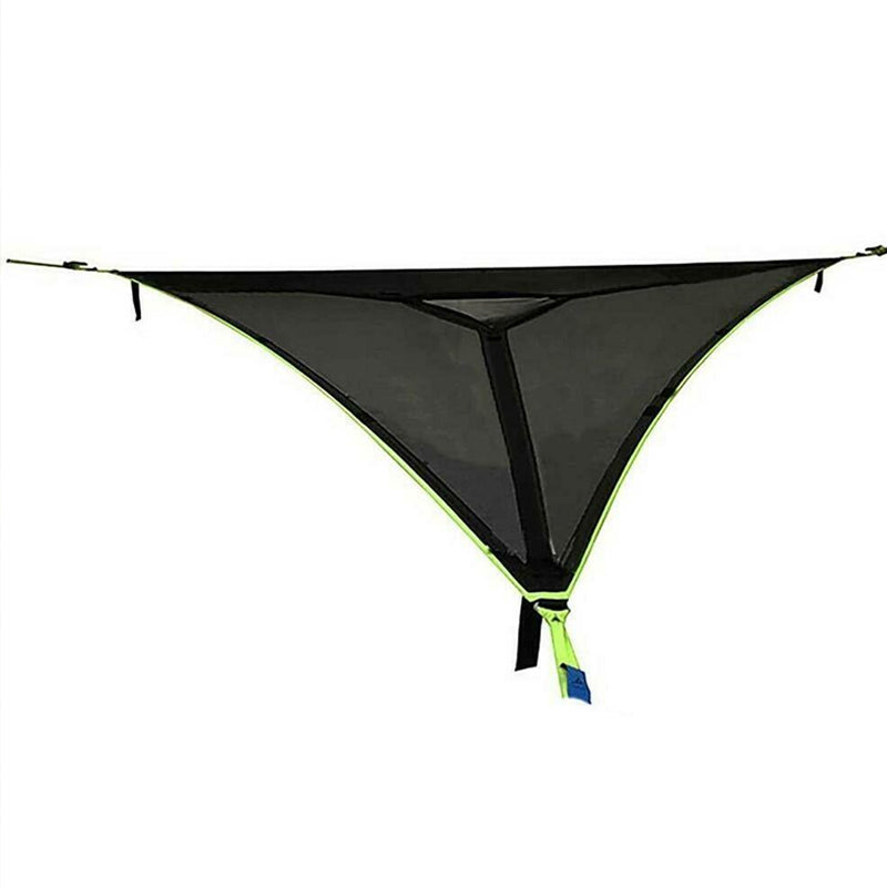 Driehoekige Hangende Hangmat Meerpersoons met Ankersysteem voor Camping Tuin Buiten Ontspanning Relax | Sansoti