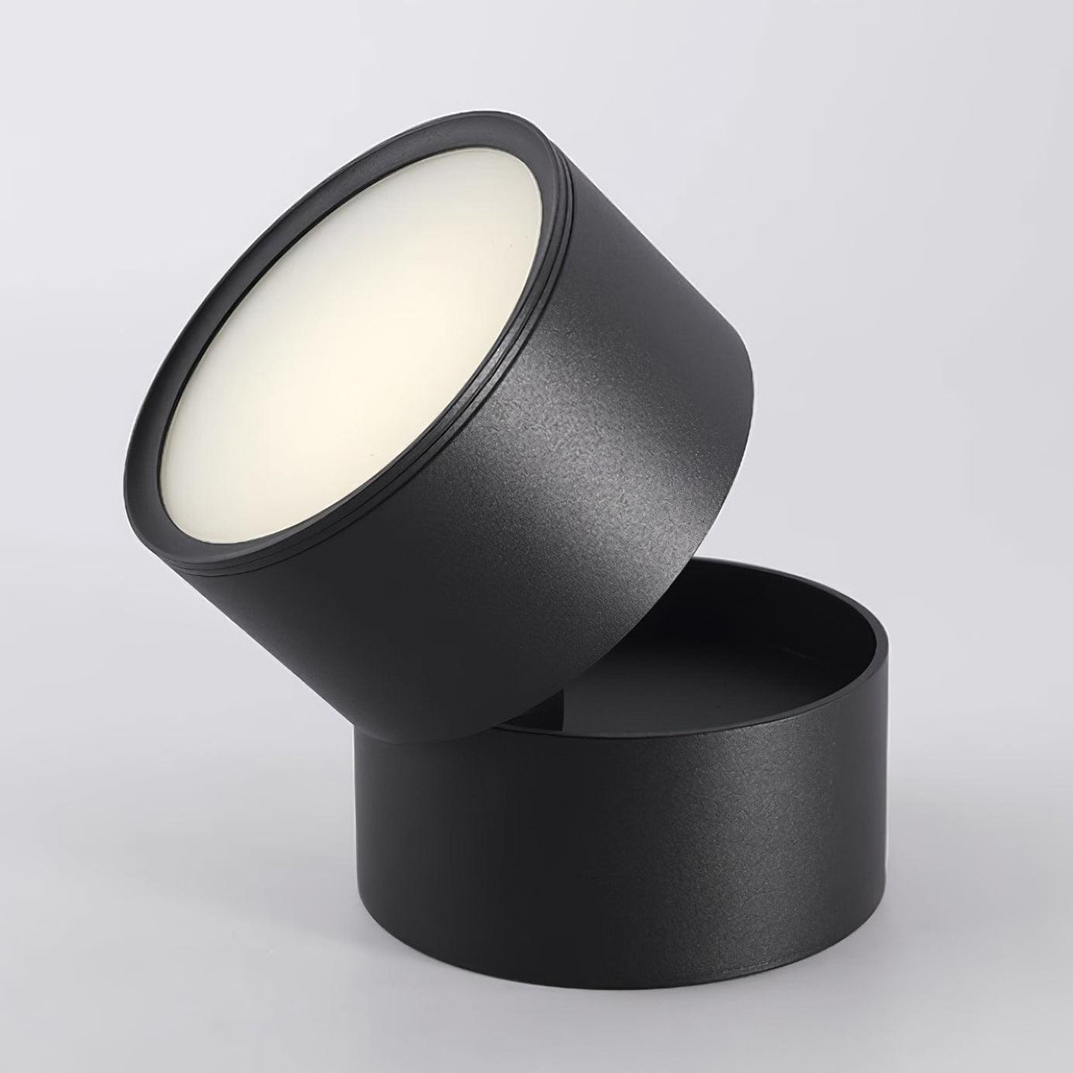 Spot de plafond réglable en aluminium blanc chaud LED 3000K, design minimaliste scandinave nordique pour intérieur | Sansoti