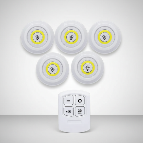 LED Spots Unterbau Batterie Dimmbar Set 3