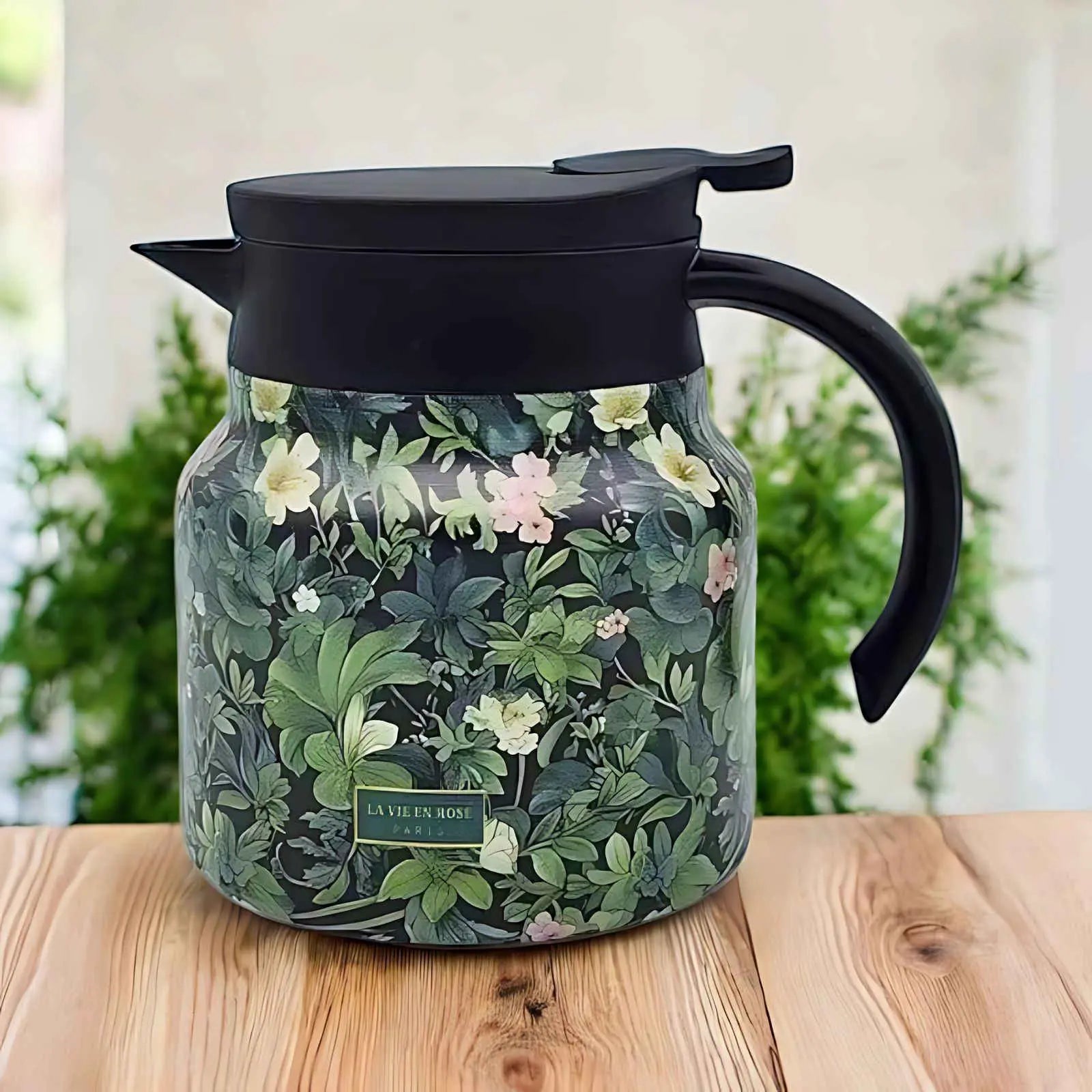 Théière Acier Inoxydable 316 Vintage Fleurs Infuseur Intégré Isolant Thermique Premium | Restfield