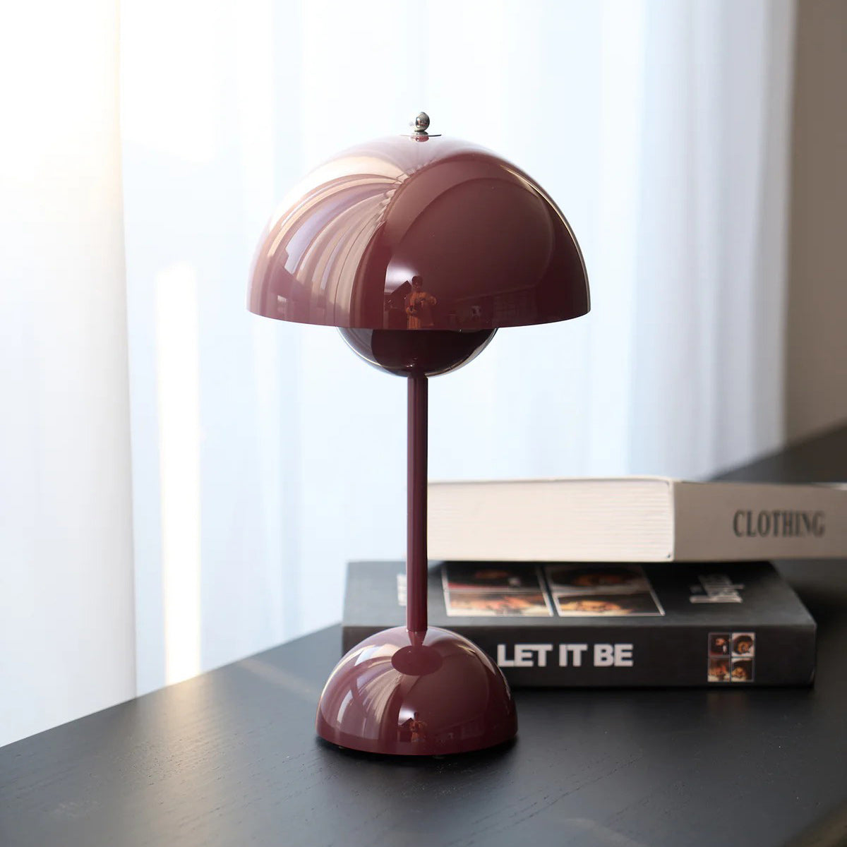 Draadloze Tafellamp met Geïntegreerde LED Accu — Dimbaar 3000K-6000K | Icoon Scandinavisch Design | Sansoti