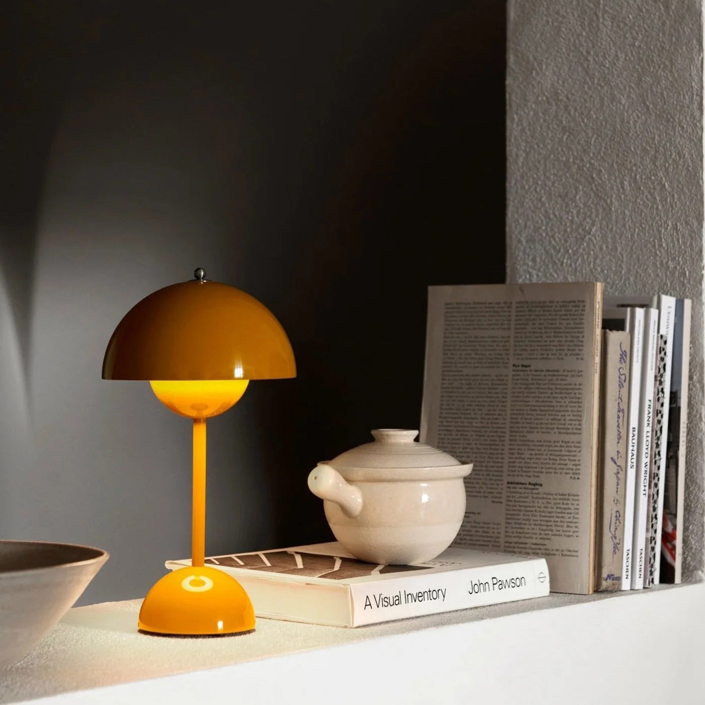 Draadloze Tafellamp met Geïntegreerde LED Accu — Dimbaar 3000K-6000K | Icoon Scandinavisch Design | Sansoti