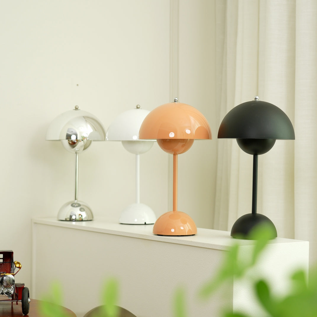 Draagbare Tafellamp met Oplaadbare Accu en Aanraakbediening – Snoerloze LED-lamp met 3 Kleurtemperaturen voor Binnen en Buiten | Sansoti
