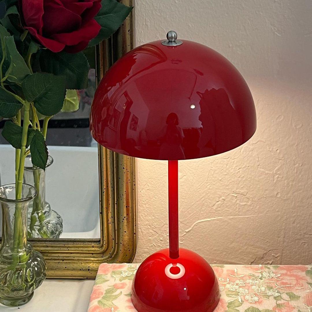 Draagbare Tafellamp met Oplaadbare Accu en Aanraakbediening – Snoerloze LED-lamp met 3 Kleurtemperaturen voor Binnen en Buiten | Sansoti