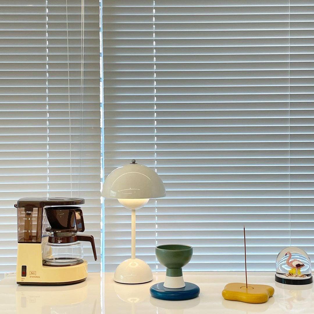 Draagbare Tafellamp met Oplaadbare Accu en Aanraakbediening – Snoerloze LED-lamp met 3 Kleurtemperaturen voor Binnen en Buiten | Sansoti