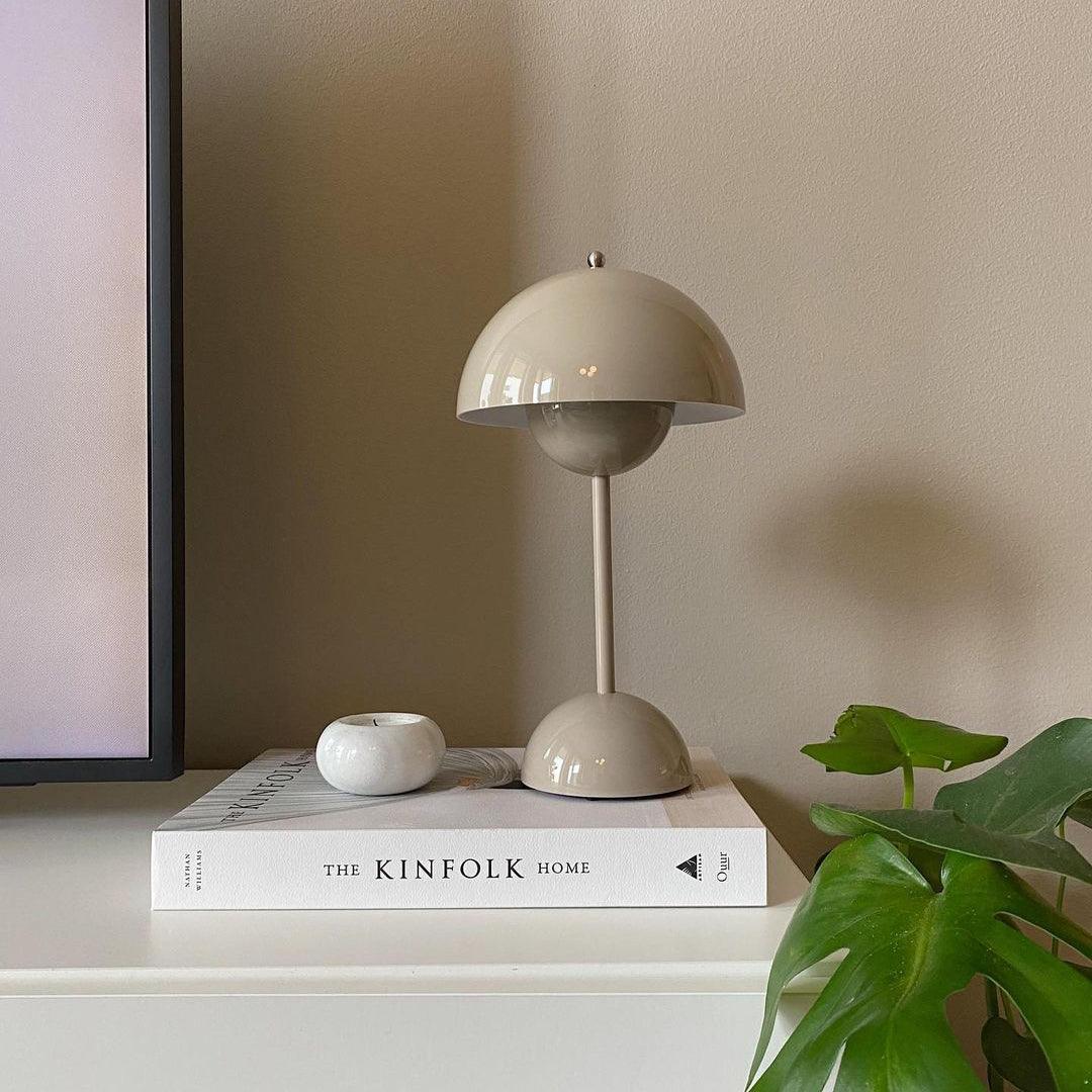 Draagbare Tafellamp met Oplaadbare Accu en Aanraakbediening – Snoerloze LED-lamp met 3 Kleurtemperaturen voor Binnen en Buiten | Sansoti