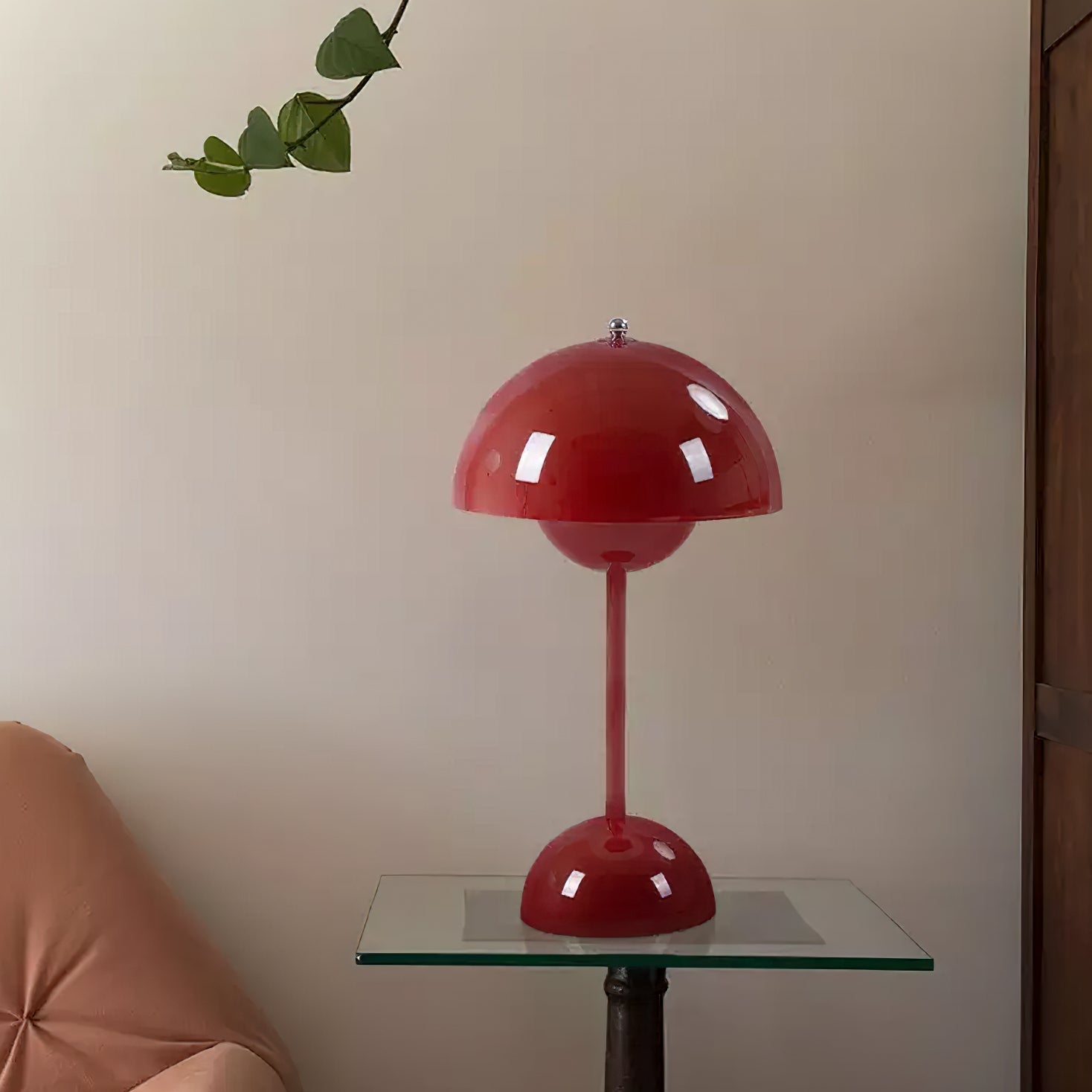 Draagbare Tafellamp met Oplaadbare Accu en Aanraakbediening – Snoerloze LED-lamp met 3 Kleurtemperaturen voor Binnen en Buiten | Sansoti