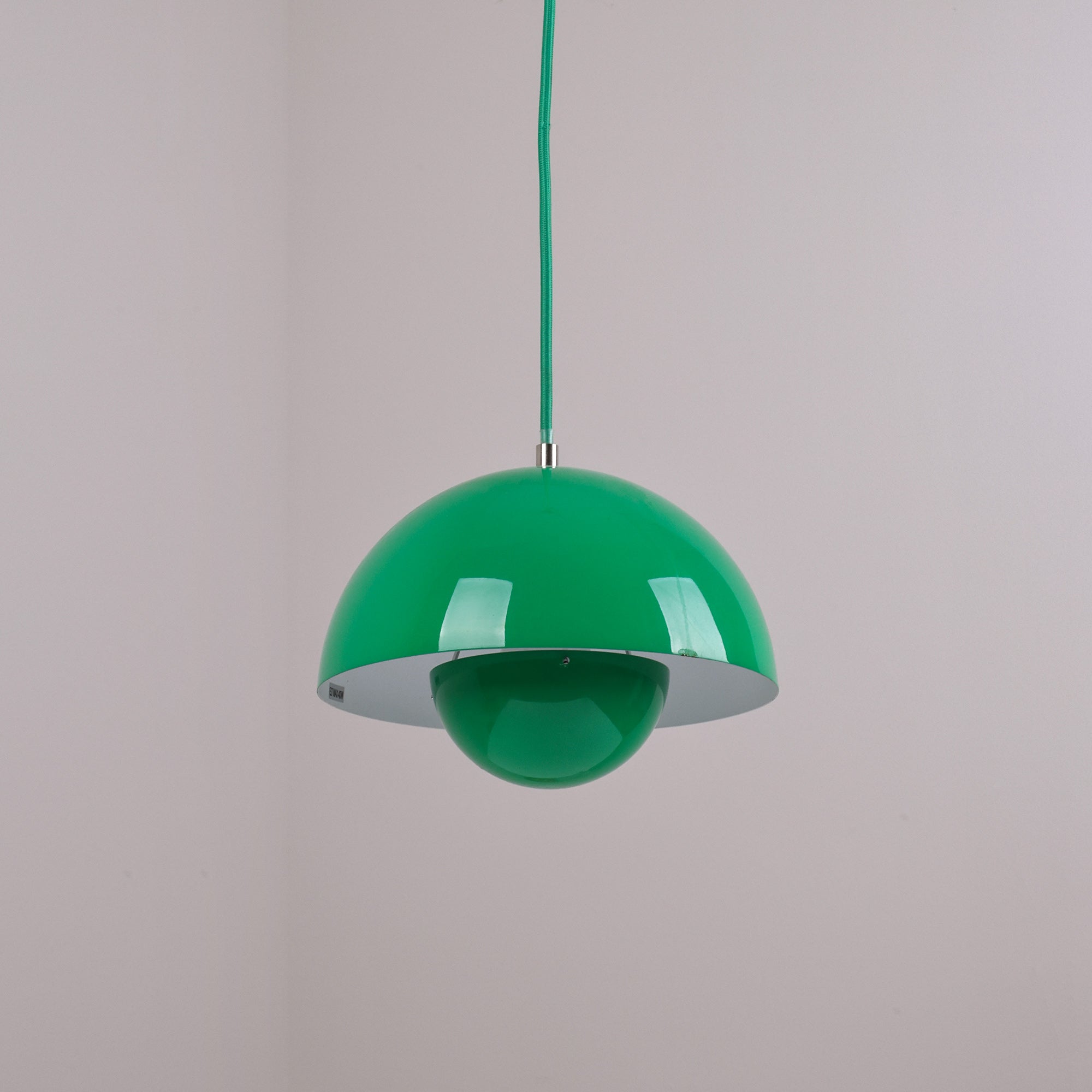 Ronde Hanglampen in Scandinavisch Design – Dubbele Halfbolvorm met Verstelbare Draad – E27/G9 – Verkrijgbaar in 16 Kleuren | Sansoti