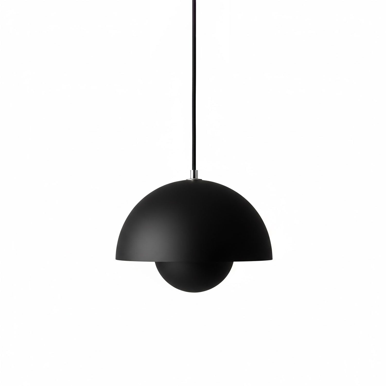 Ronde Hanglampen in Scandinavisch Design – Dubbele Halfbolvorm met Verstelbare Draad – E27/G9 – Verkrijgbaar in 16 Kleuren | Sansoti