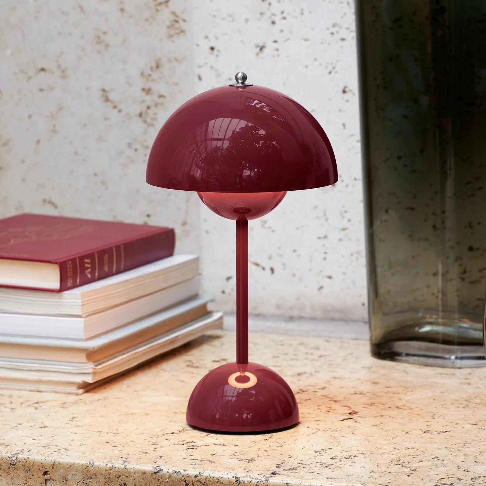 Draadloze Tafellamp met Geïntegreerde LED Accu — Dimbaar 3000K-6000K | Icoon Scandinavisch Design | Sansoti