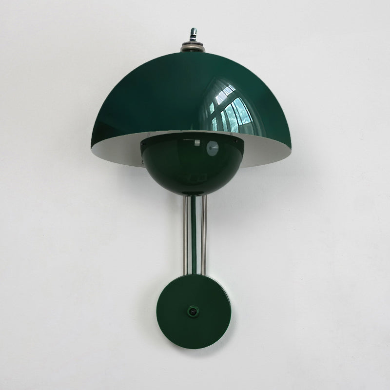 VP9 Wandlamp — Dubbele Koepel Stijlicoon in 13 Kleuren — Dimbaar E26/E27 — Voor Slaapkamer, Gang, Leeshoek | Sansoti