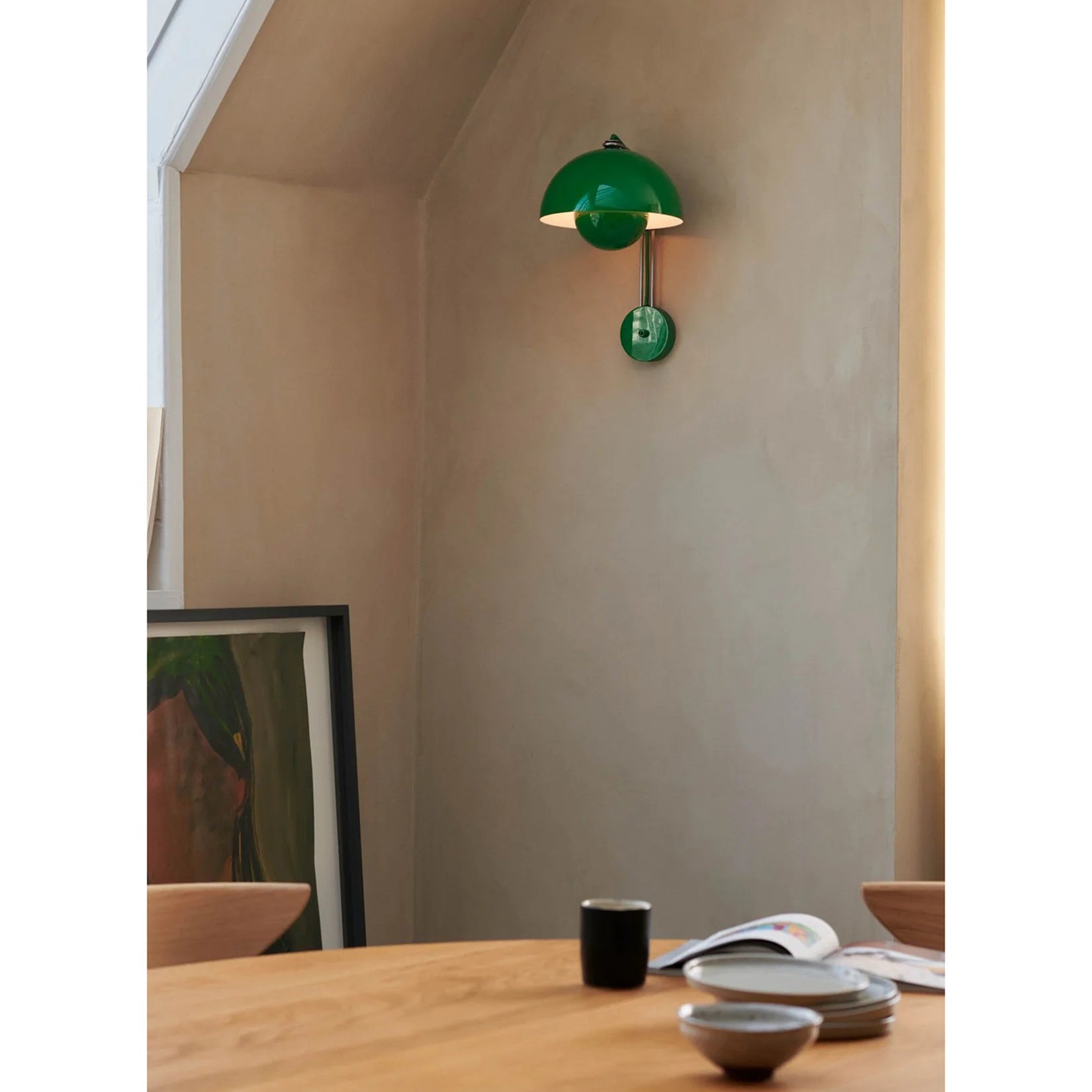 VP9 Wandlamp — Dubbele Koepel Stijlicoon in 13 Kleuren — Dimbaar E26/E27 — Voor Slaapkamer, Gang, Leeshoek | Sansoti