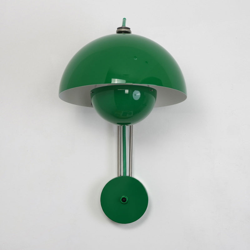VP9 Wandlamp — Dubbele Koepel Stijlicoon in 13 Kleuren — Dimbaar E26/E27 — Voor Slaapkamer, Gang, Leeshoek | Sansoti