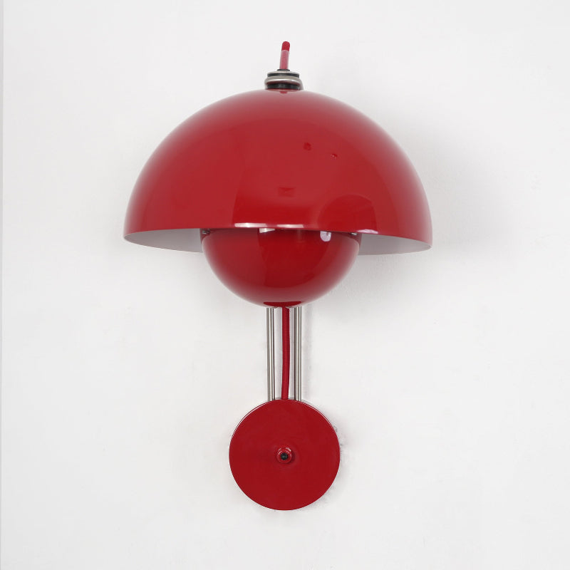 VP9 Wandlamp — Dubbele Koepel Stijlicoon in 13 Kleuren — Dimbaar E26/E27 — Voor Slaapkamer, Gang, Leeshoek | Sansoti