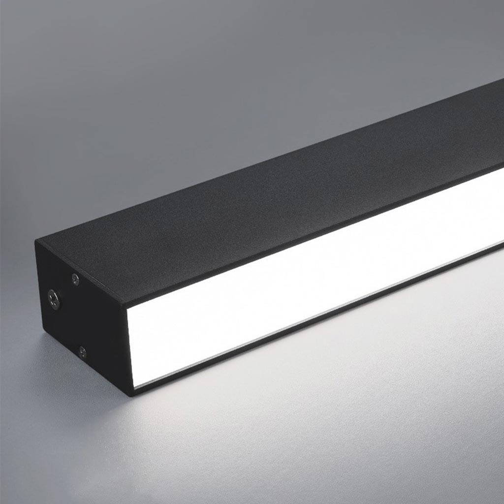 Flache Deckenleuchte Minimalistisch Lang Linear Blendfrei LED Dimmbar