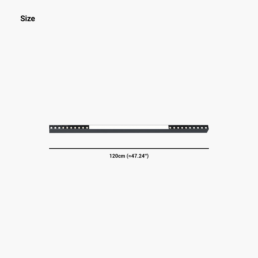 Flache Deckenleuchte Minimalistisch Lang Linear Blendfrei LED Dimmbar