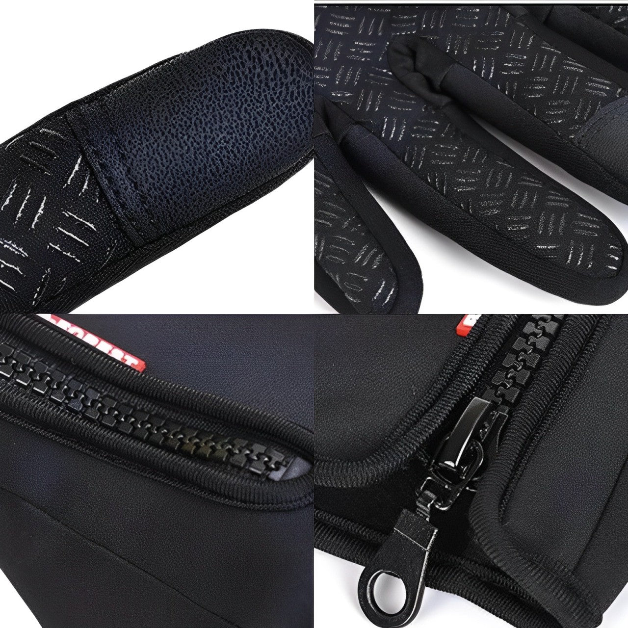 Verwarmde Handschoenen met 3 Warmtestanden Touchscreen Functie Waterdicht Winter Fietshandschoenen Unisex | Sansoti